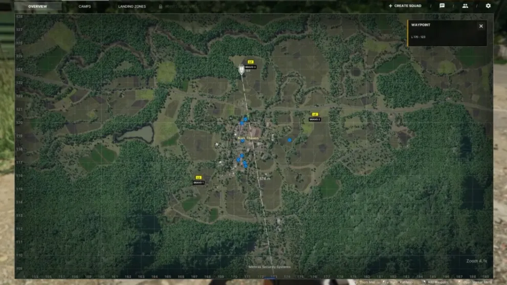 Little Bird Down quest map location in gray zone warfare