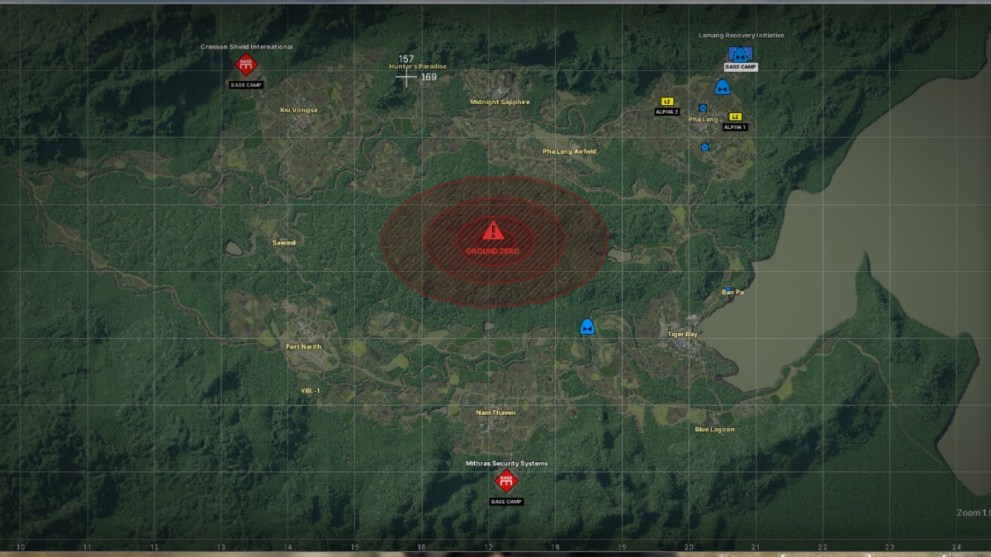 The full Gray Zone Warfare map.