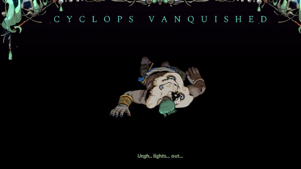 HADES 2 cyclopes vaincus pour la laine