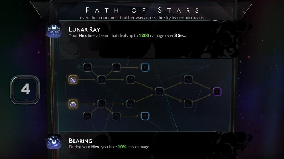 hades 2 path of stars upgrade path for hex