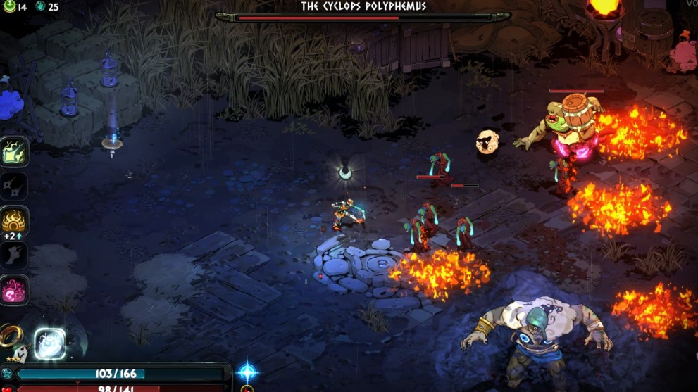 hades 2 polyphemus boss fight additional enemies