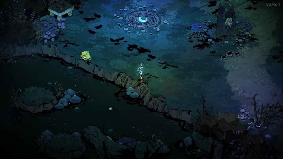 Melinoe Fishing in Hades 2