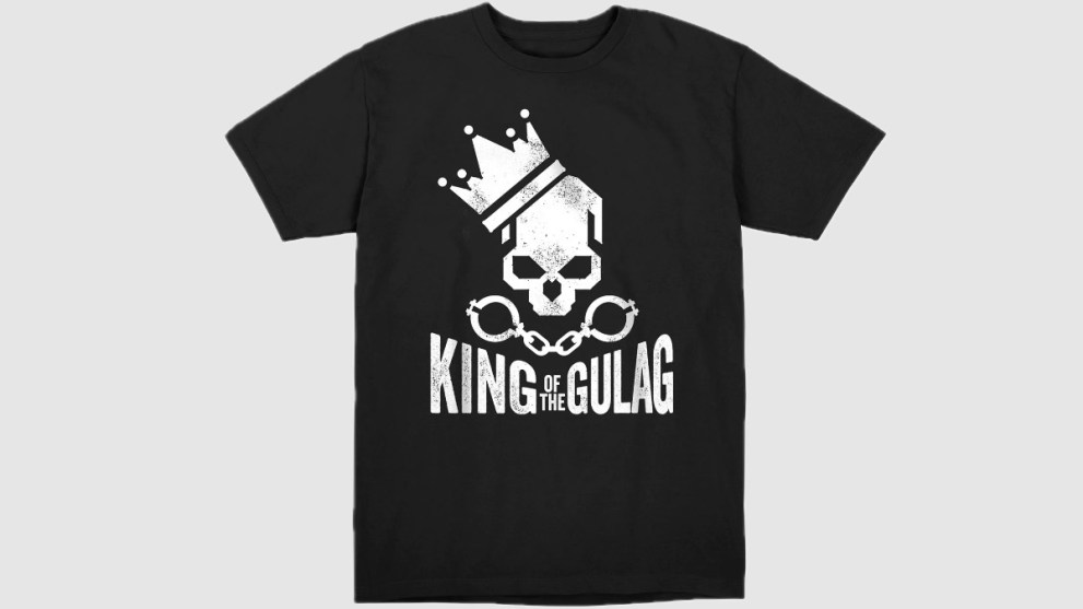 king of the gulag t shirt call of duty gifts