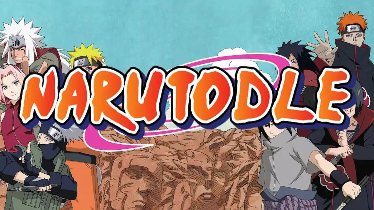 Narutodle logo and cover