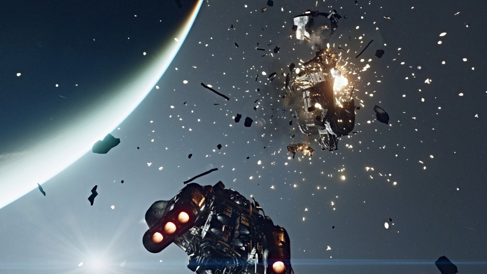 Ship combat in Starfield