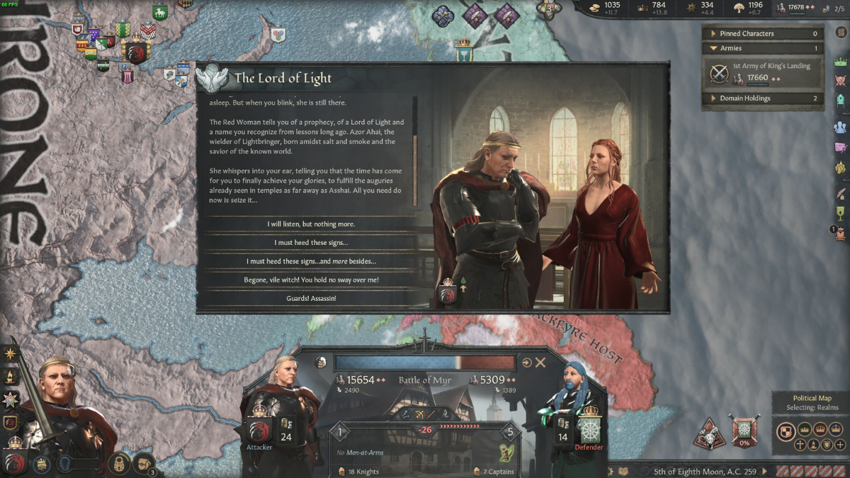 The Best Game of Thrones Video Game Isn’t Even a Game of Thrones Game