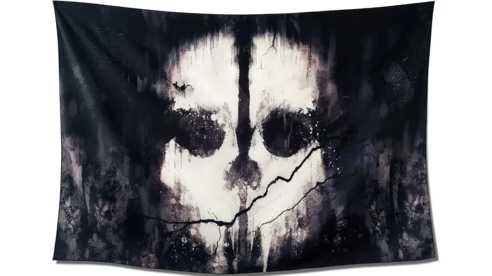 COD ghost wall hanging large
