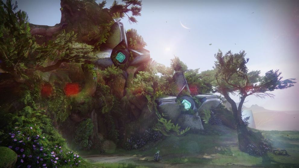 Destiny 2 Final Shape key art of lush forest environment