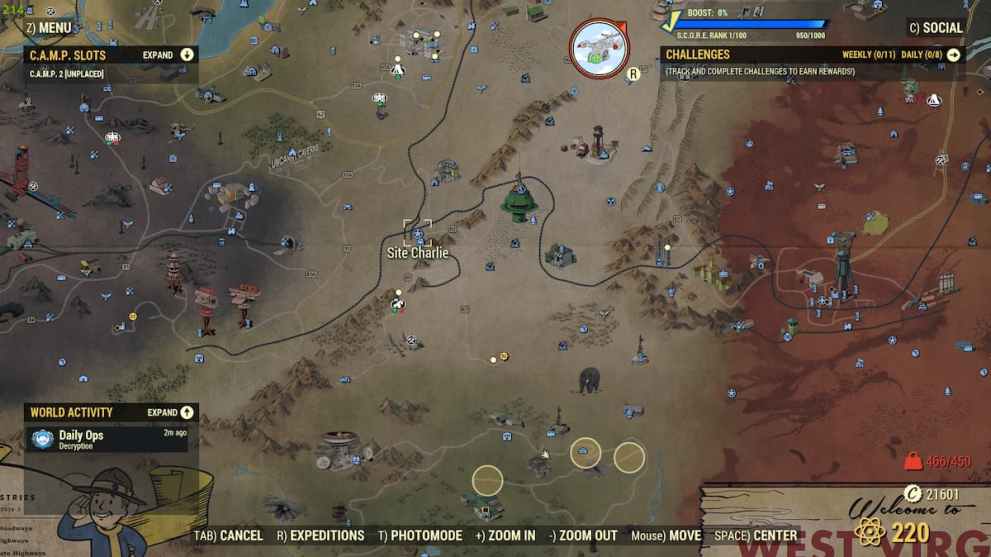 Fallout 76 Robots Location Site Charlie