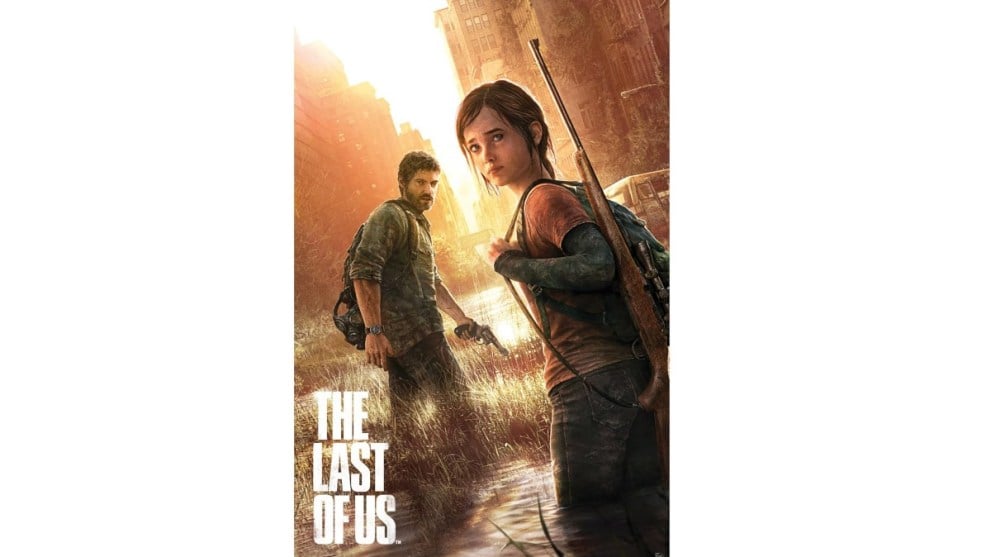 Ellie and Joel from The last of us.