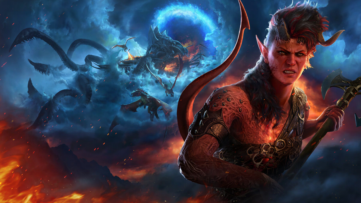 Baldur's Gate 3 Karlach key art