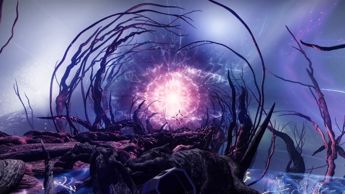 Destiny 2 The Final Shape Review - A Transcendent DLC: A player enters the portal into The Pale Heart