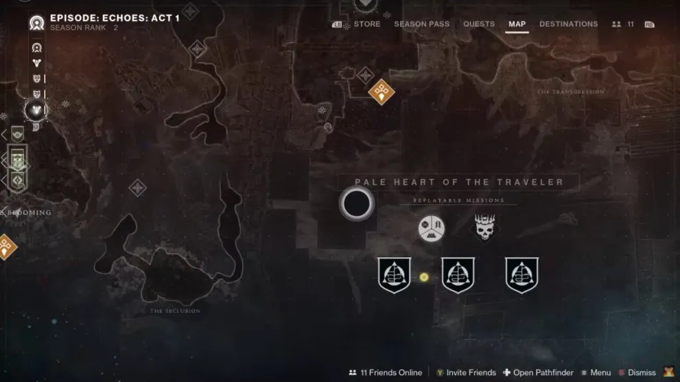 destiny 2 map pale heart