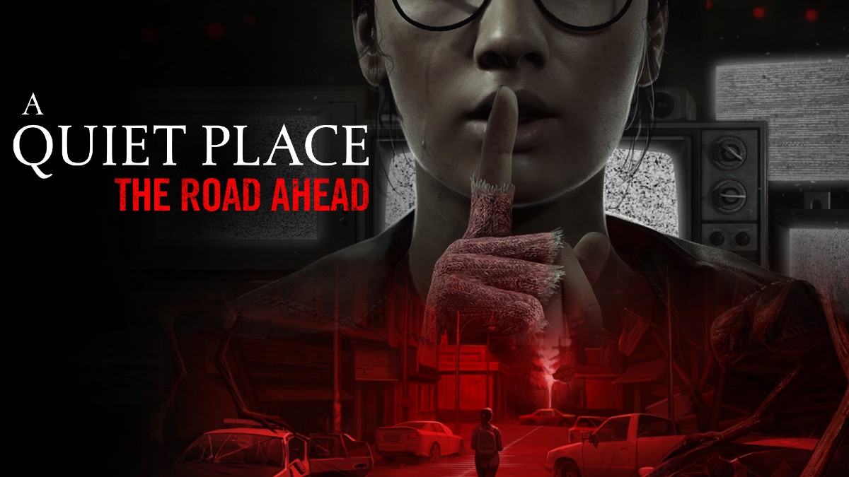 Promotional logo for A Quiet Place: The Road Ahead.