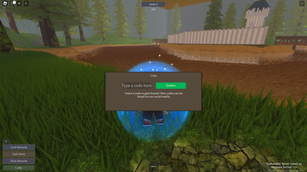 Roblox Mystic Magic Codes (January 2025) - Twinfinite