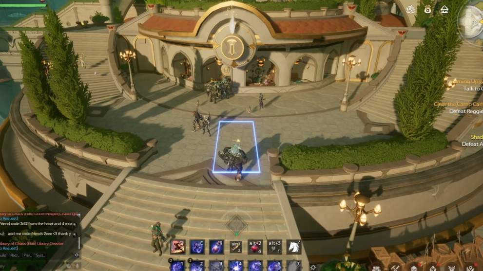 Player placing magic stairs in Tarisland
