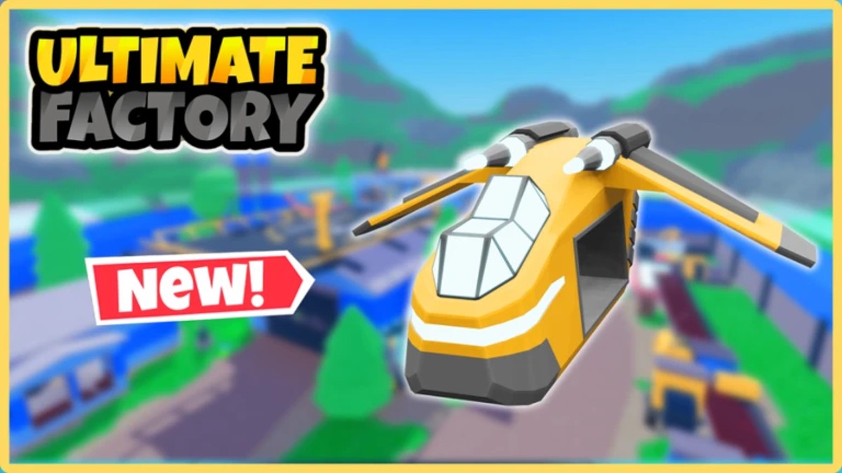 A futuristic dropship in Ultimate Factory Tycoon.