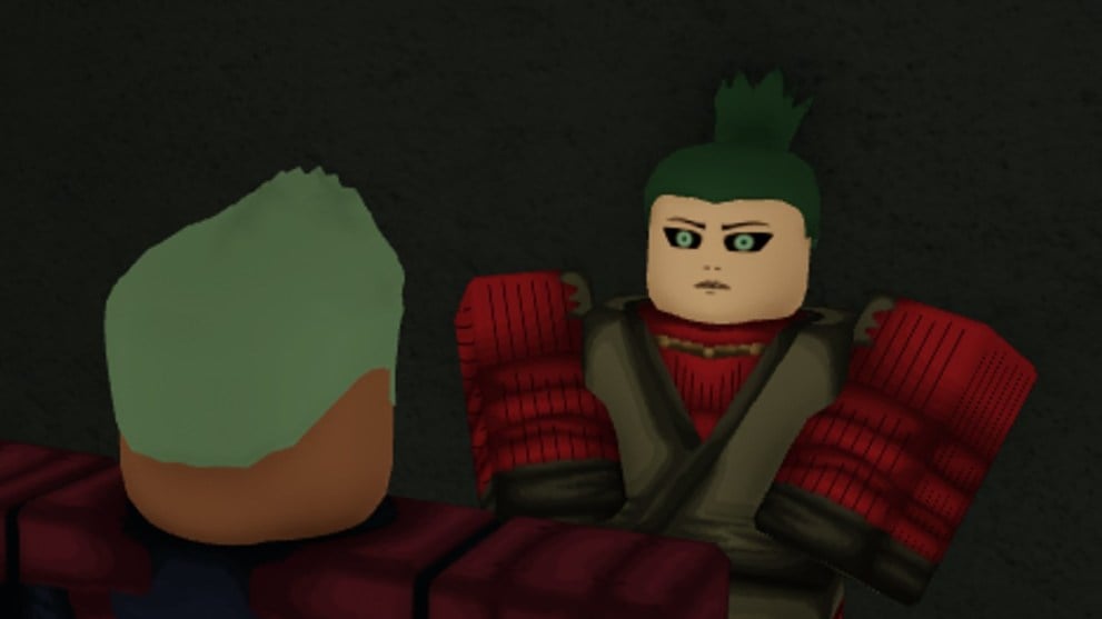 Two Roblox characters in Bloodlines.