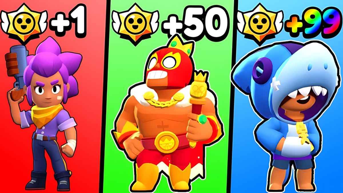 Different level units in Brawl Stars Tycoon