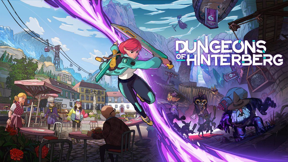 Dungeons of Hinterberg key art.
