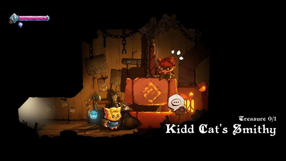 Kidd Cat's Smithy in Cat Quest 3