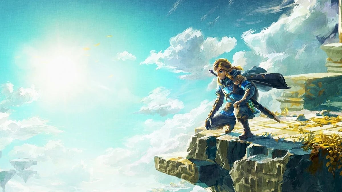 Legend of Zelda Tears of the Kingdom Game cover art poster
