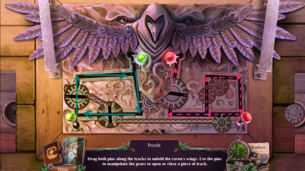 raven puzzle enigmatis ravenwood