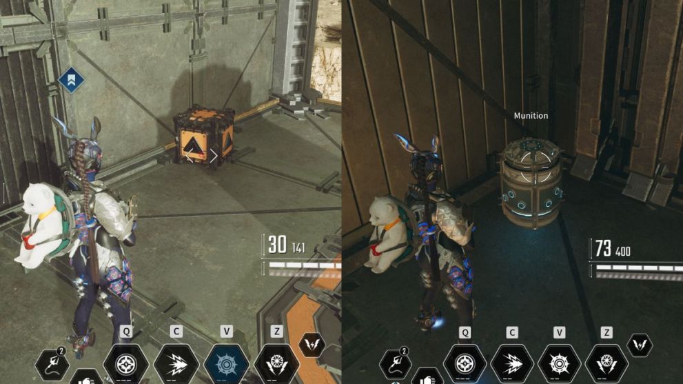 Resource box and Munitions box in The First Descendant