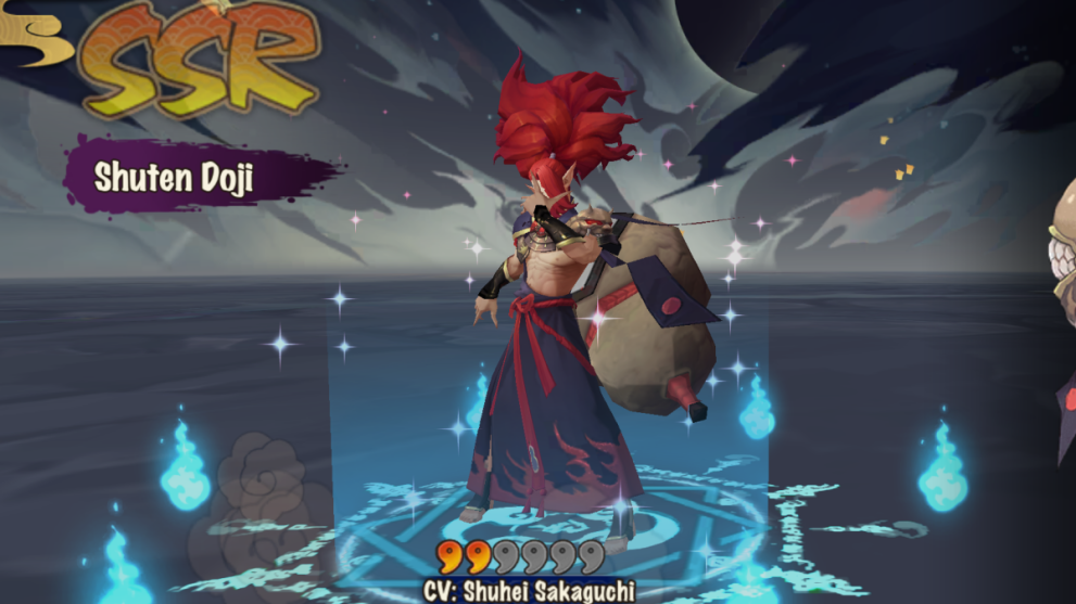 shuten doji summoned character onmyoji