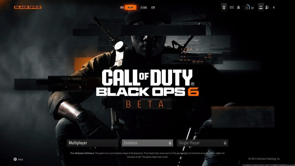 black ops 6 beta zombies menu