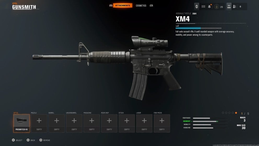 black ops 6 assault rifle xm4 bo6