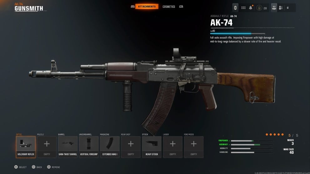 black ops 6 assault rifle bo6 ak-74