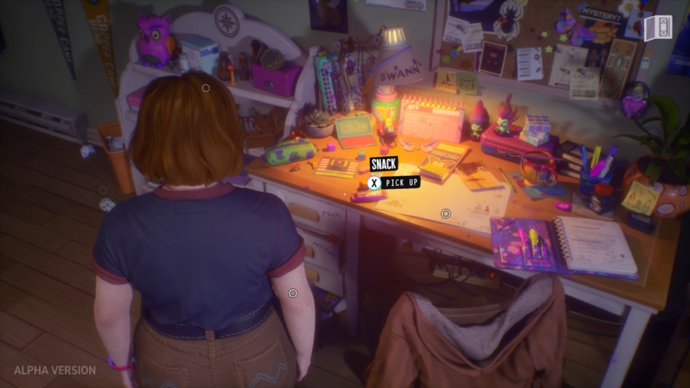 Bloom & Rage  Interacting with the desk in Swann's room