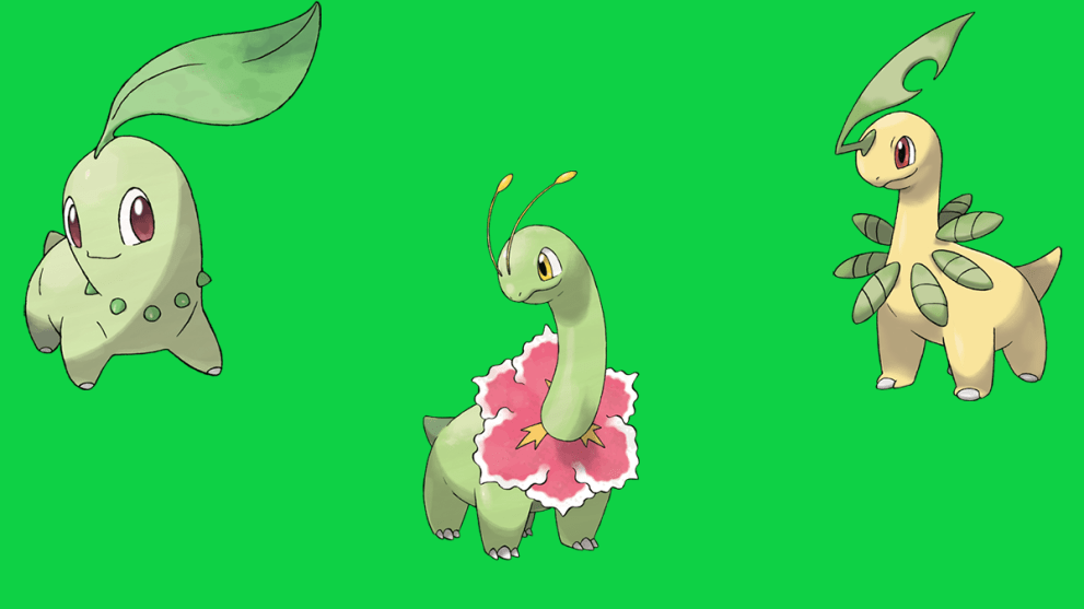 Chikorita Bayleef and Meganium Tierlist