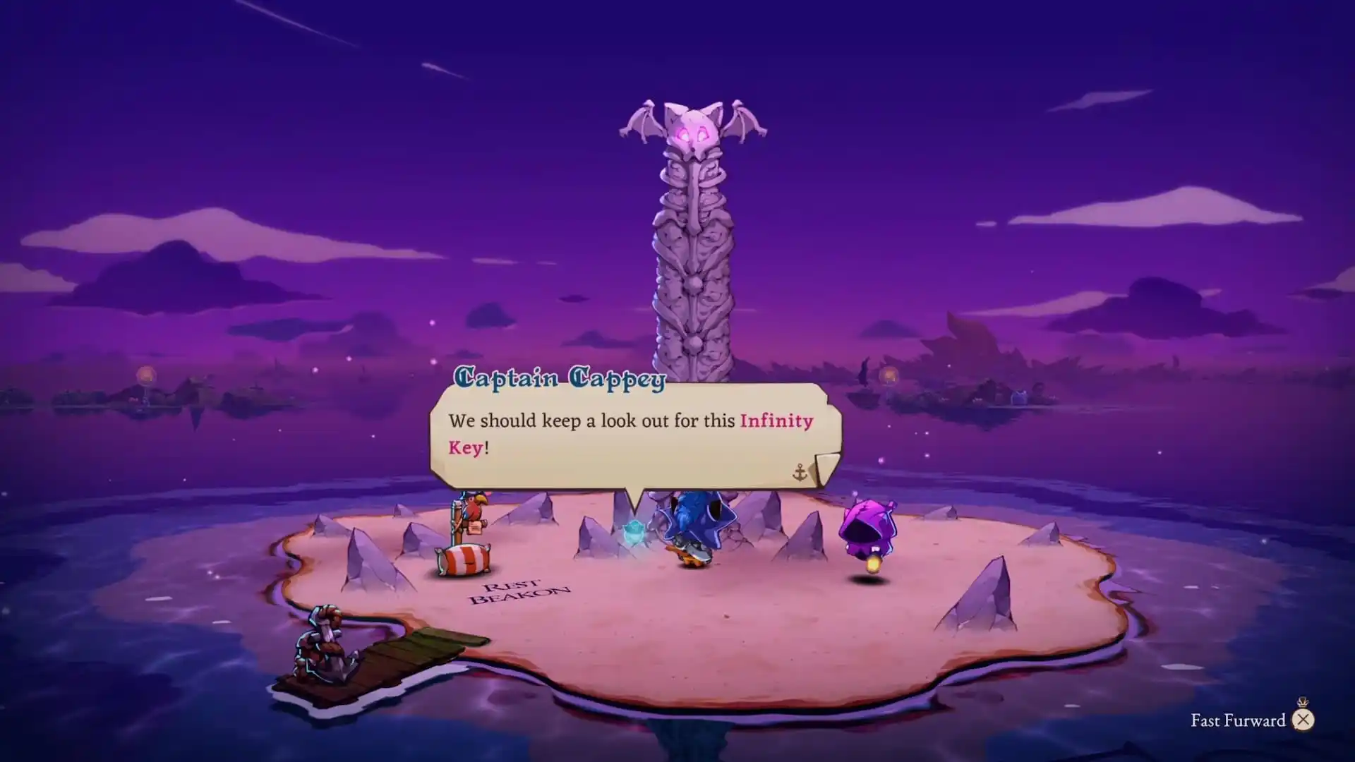 the Infinity tower in cat quest 3