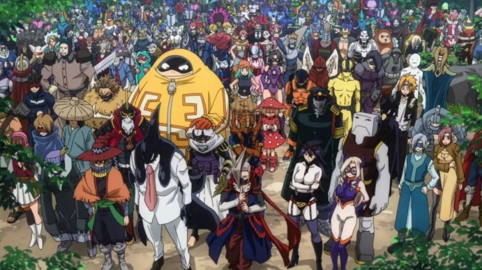 My Hero Academia Heroes Gathered for Paranormal Liberation War