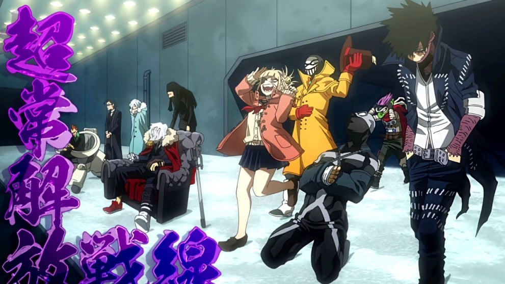 Villains Entering Meta Liberation Gathering During Meta Liberation War Arc