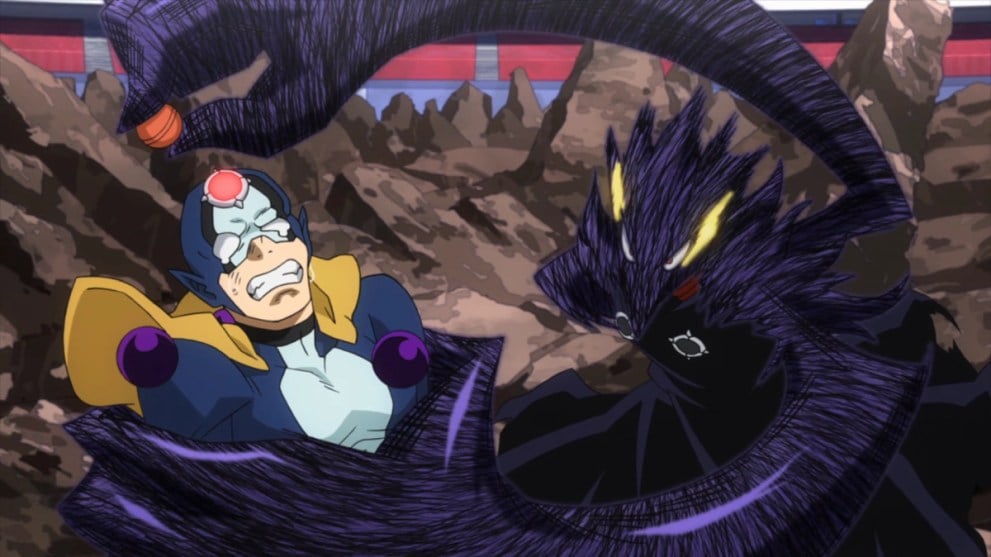 Aoyama Knocking Out Competitor During Provisional License Exam Arc