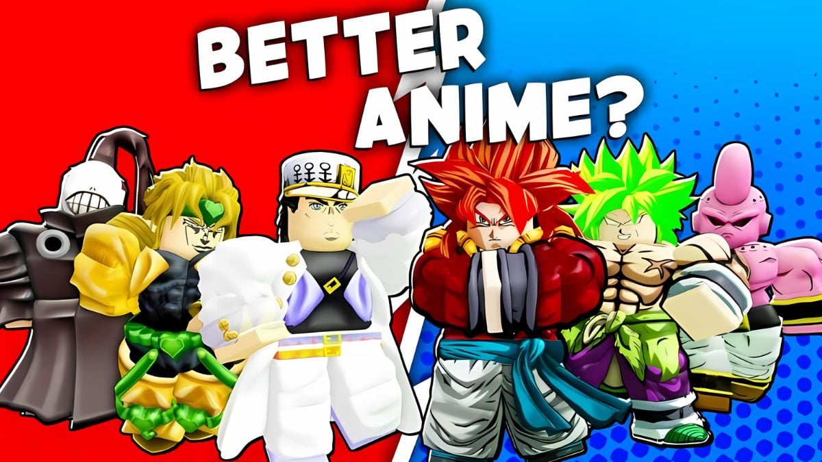 Anime characters in Better Anime? Roblox experience