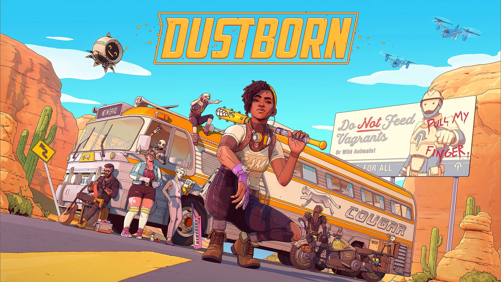 Cover art used for the Dustborn review