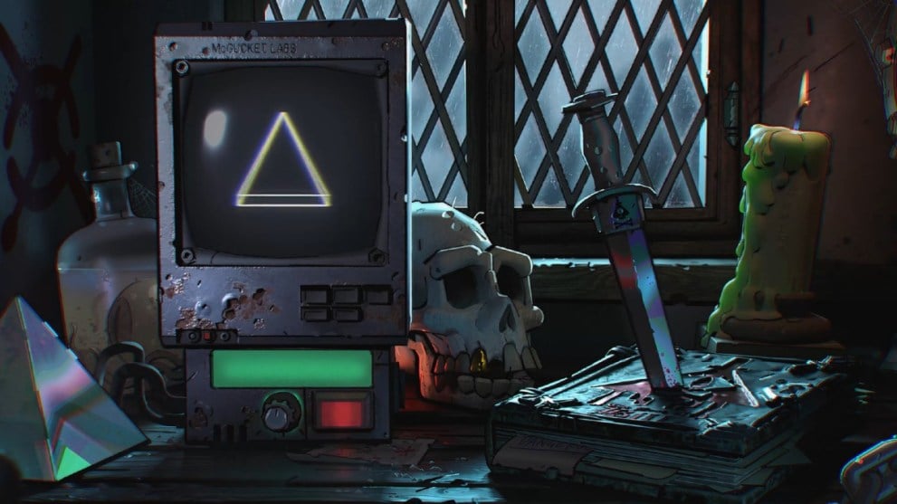 The code input screen on the Gravity Falls website.