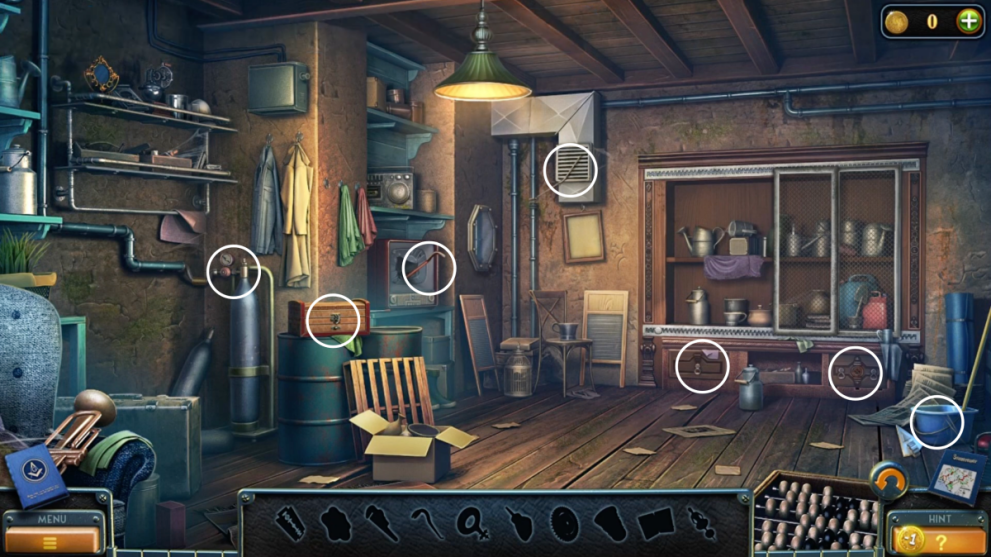 hidden object puzzle shed