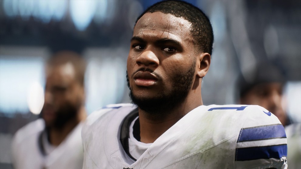 A player in Madden 25.