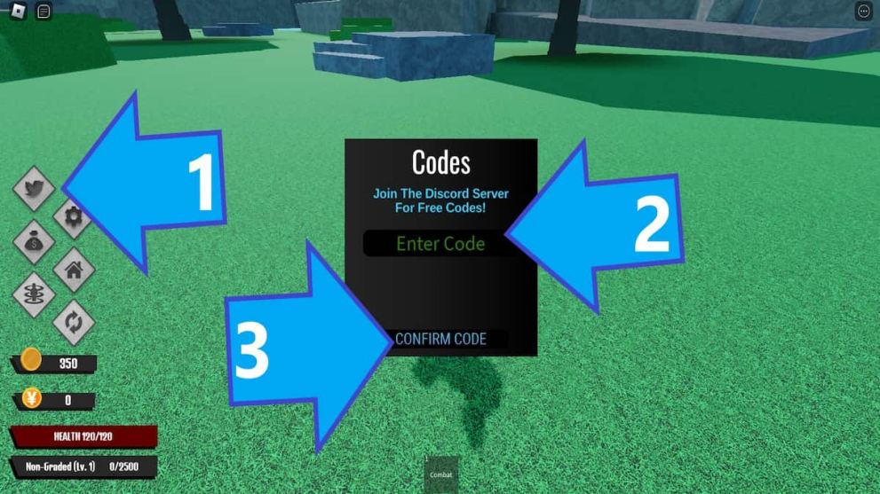 How to redeem Jujutsu Tycoon codes.