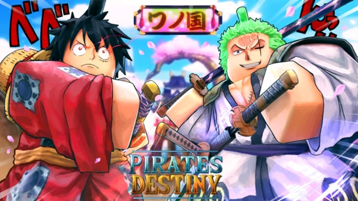 Pirates Destiny trello link - two characters facing the player holding swords