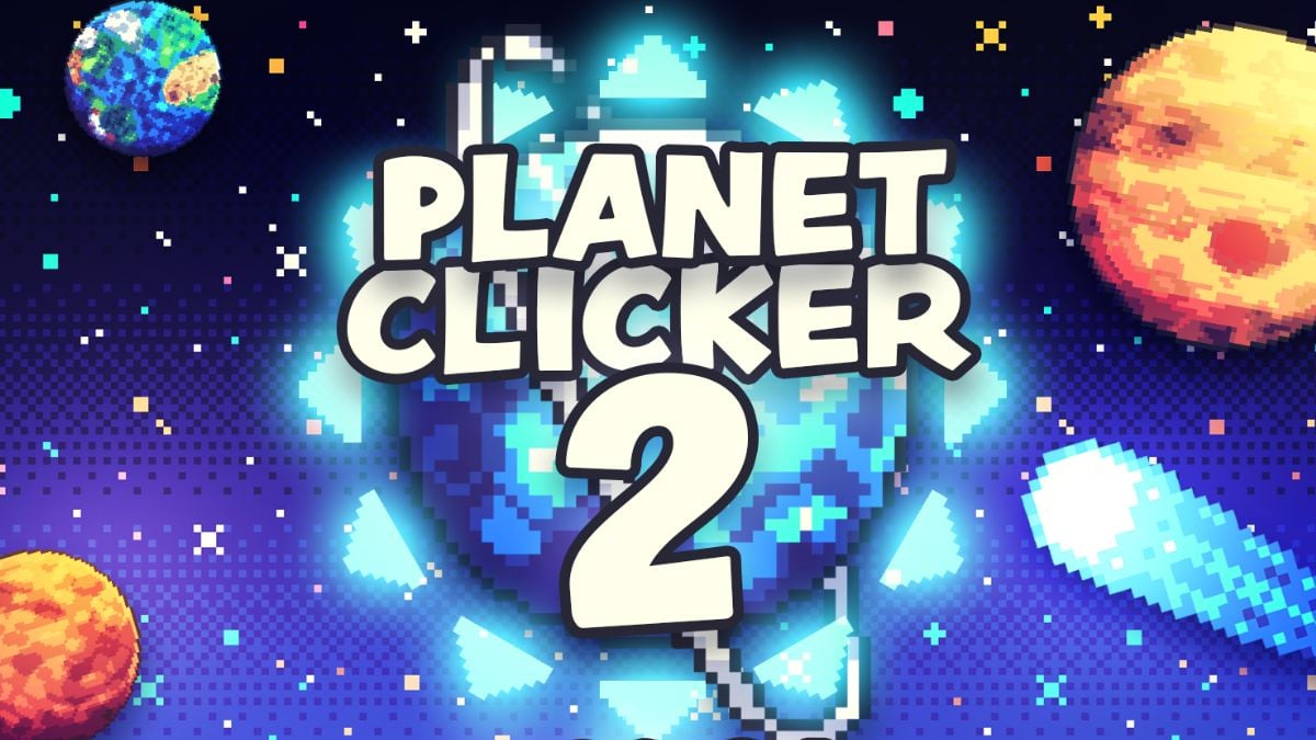 Earth and other planets in Planet Clicker 2