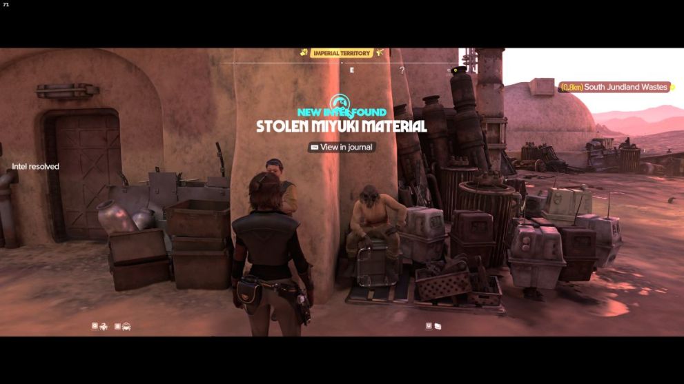 The location of one of the hints for the Tatooine Miyuki Vault. 