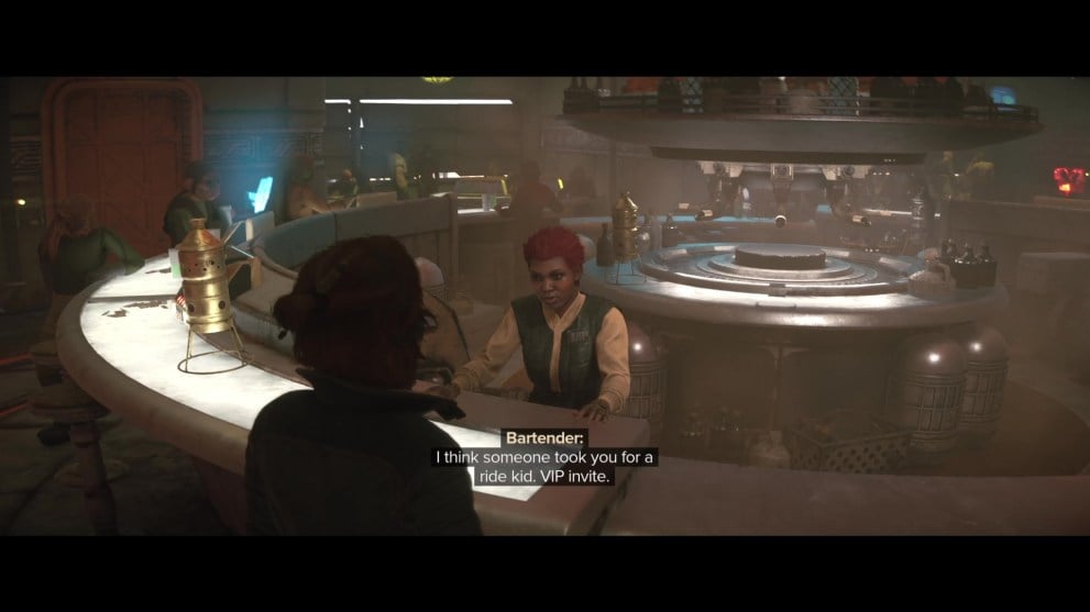 The Bartender turning you away in Star Wars Outlaws - why you should not buy the VIP invite to get into Gorak's suite