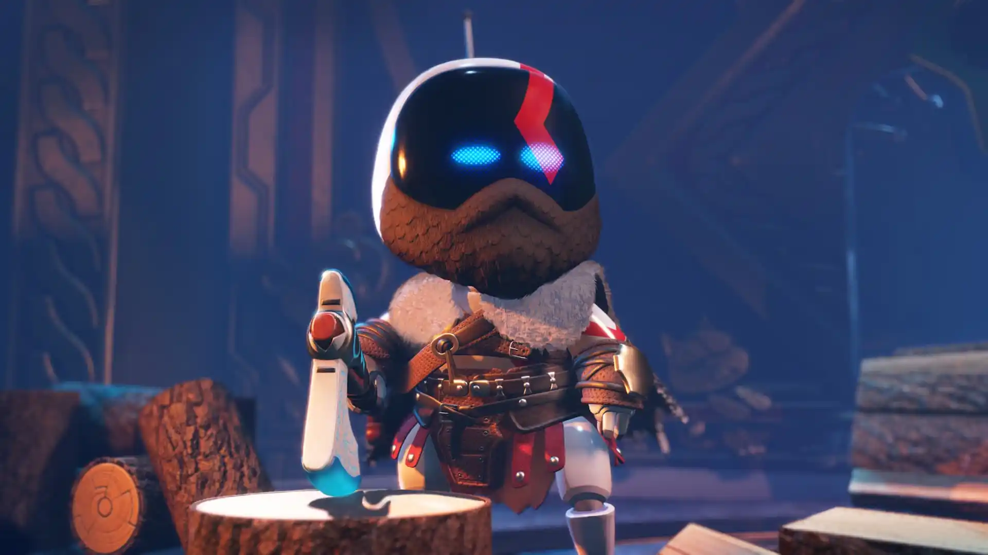 Kratos bot in Astro Bot