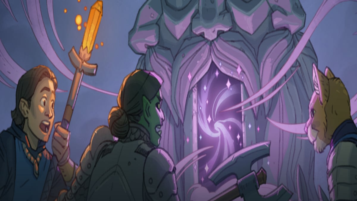 In-game artwork for Sheogorath's Gauntlet in Elder Scrolls Castles